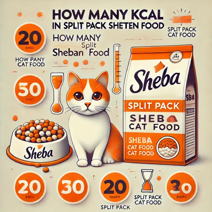 How Many Kcal in Split Pack Sheba Litten Food